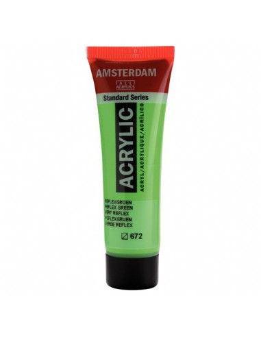 Standard Series Acrylique Tube 20 ml - Vert Reflex 672