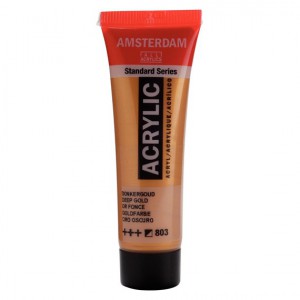Standard Series Acrylique Tube 20 ml - Or Foncé 803