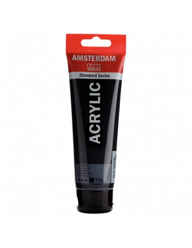 Standard Series Acrylique Tube 120 ml - Noir Oxyde 735