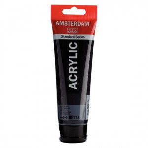 Standard Series Acrylique Tube 120 ml - Noir Oxyde 735