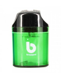 Taille-Crayon 2 Trous Avec Réservoir En Plastique - VERT - Bruynzeel