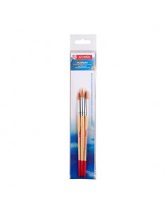 Set de 3 pinceaux ronds pour aquarelle - Polyester 2