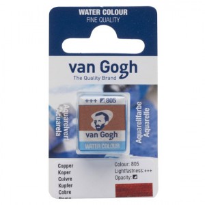 VAN GOGH - Peinture aquarelle Godet - Cuivre 805