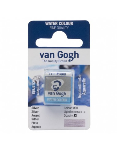 VAN GOGH - Peinture aquarelle Godet - Argent 800