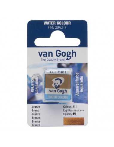 VAN GOGH - Peinture aquarelle Godet - Bronze 811