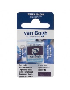 VAN GOGH - Peinture aquarelle Godet - Crépuscule Violet 560