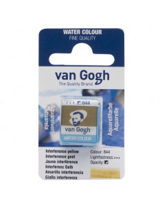 VAN GOGH - Peinture aquarelle Godet - Jaune Interférence 844