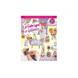 DECALCOMANIES + DECOR - LA FABRIQUE A GATEAUX