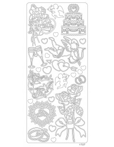 PEEL OFF'S ARGENT - MARIAGE - Décors 2