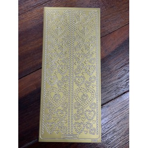 PEEL OFF'S OR - MARIAGE - Coeurs