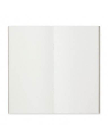 TRAVELER'S recharge 003 - carnet pages blanches - regular - 64 pages