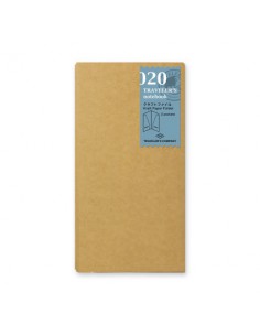 TRAVELER'S  accessoire 020 - double pochette Kraft regular