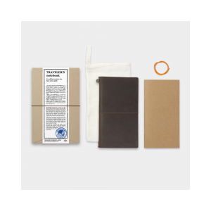 TRAVELER'S  cuir  Marron - starter kit - taille regular