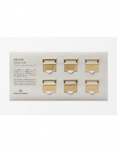 TRAVELER'S company BRASS clips marque page - laiton massif