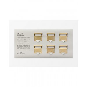TRAVELER'S company BRASS clips marque page - laiton massif