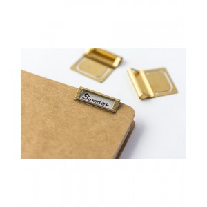 TRAVELER'S company BRASS clips marque page - laiton massif