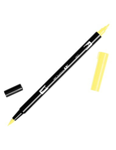 Feutres pinceaux TOMBOW ABT Dual Brush Pen -  Pale Yellow