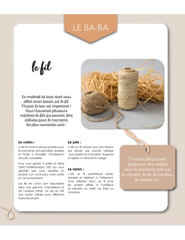 Macramé, super facile - livre idéal pour débuter - Marie Claire editions