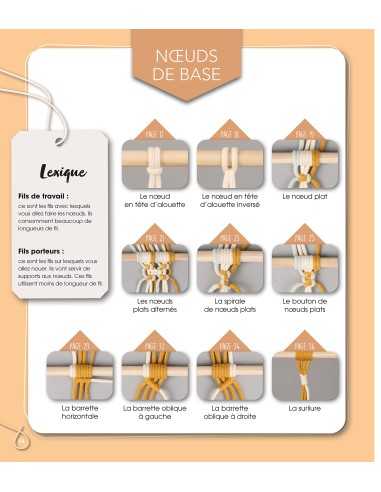 Macramé, super facile - livre idéal pour débuter - Marie Claire editions