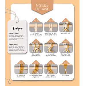 Macramé, super facile - livre idéal pour débuter - Marie Claire editions