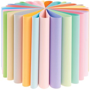 Bloc de papier cartonné 30 feuilles, 180g/m2 , A4 - super pastel colours