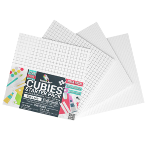 Bearly Art - 4 plaques de 1248 mousse adhesive / 4 tailles différentes - MEGA PACK