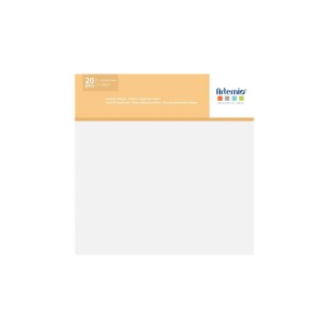 20 feuilles de calque /  vellum 30,5 x 30,5cm -135g/m2