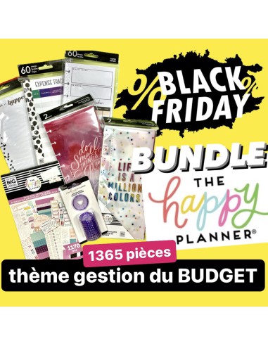 Bundle Happy Planner - Gestion du budget