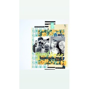 BUNDLE beaux cardstocks, stickers et accessoires : MAGGIE HOLMES - Flourish