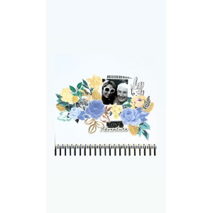 BUNDLE beaux cardstocks, stickers et accessoires : MAGGIE HOLMES - Flourish