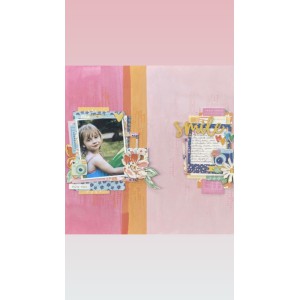 BUNDLE beaux cardstocks, stickers et accessoires : DEAR LIZZY - She's Magic