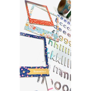 BUNDLE beaux cardstocks, stickers et accessoires : DEAR LIZZY - She's Magic