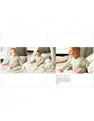 LIVRE BABY - le petit livre à tricoter 19 design pour bébé de 3 mois à 3 ans