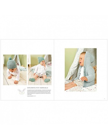 LIVRE BABY - le petit livre à tricoter 19 design pour bébé de 3 mois à 3 ans