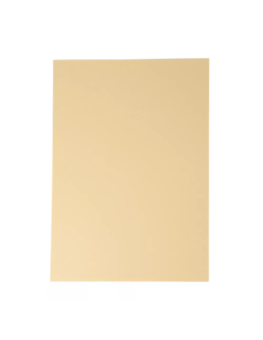 5 feuilles Cardstock format A4, uni, 220g/m2, beige