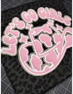 PUFF SISER - Flex Thermocollant - Pink 2