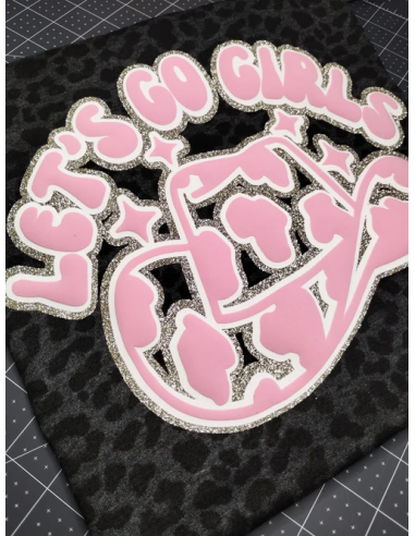 PUFF SISER - Flex Thermocollant - Pink