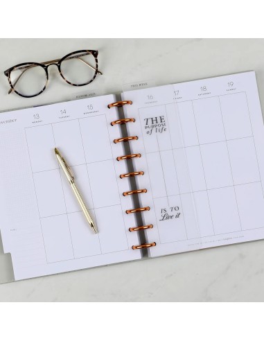 CLASSIC - 3 Marques pages en plastique - Work + Life Signature