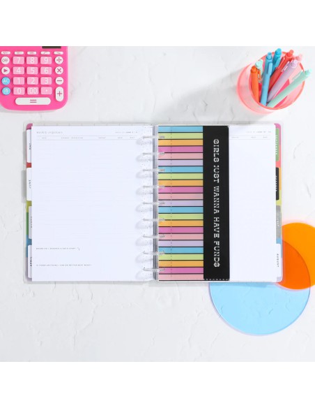 3 enveloppes en plastique - Bright Budget