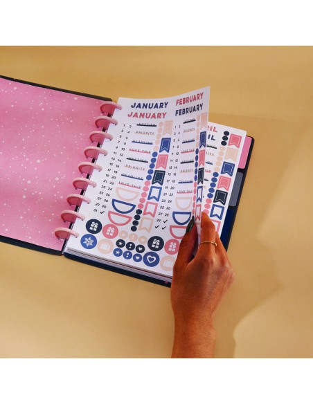 Classic Happy Planner ™ - non daté - Big Ideas , Plans & Notes