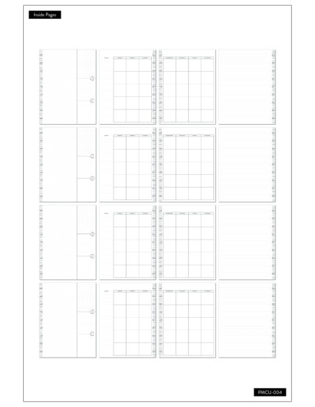Classic Happy Planner ™ - non daté - Big Ideas , Plans & Notes