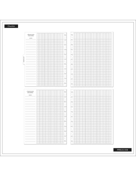 Big Happy Planner ™ - non daté - Kind Teacher