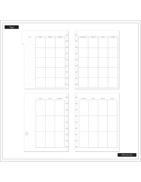 Classic Happy Planner ™ - non daté - Bright & Fun