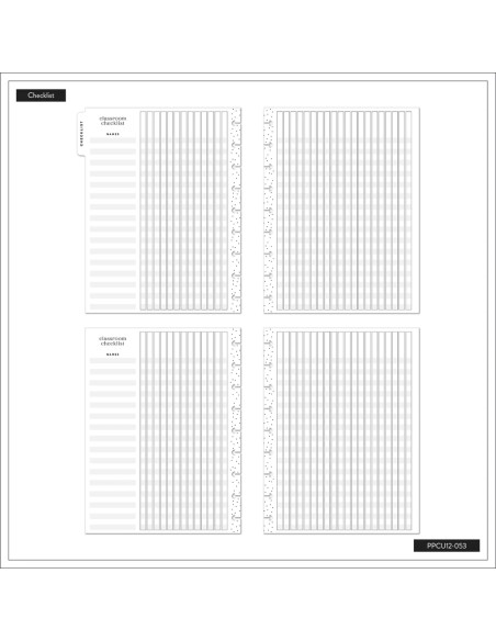 Classic Happy Planner ™ - non daté - Kind Teacher