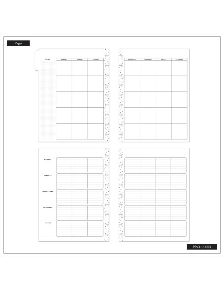 Classic Happy Planner ™ - non daté - Kind Teacher