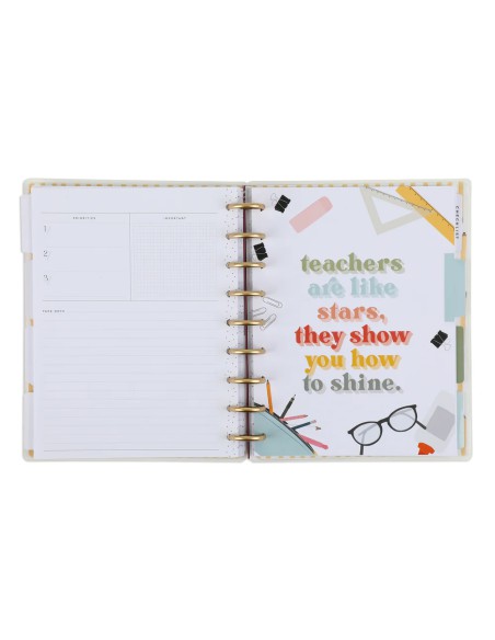 Classic Happy Planner ™ - non daté - Kind Teacher