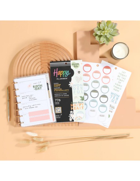 Bloc de 776 Stickers - Apricot & Sage Mom