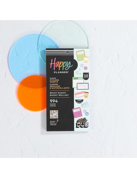 Bloc de 994 Stickers - Bright Budget