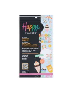 Bloc de 808 stickers - Boardwalk Ice Cream