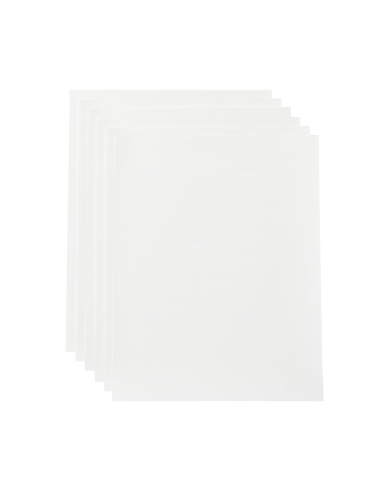 Papier autocollant imprimable blanc - 8 feuilles A4